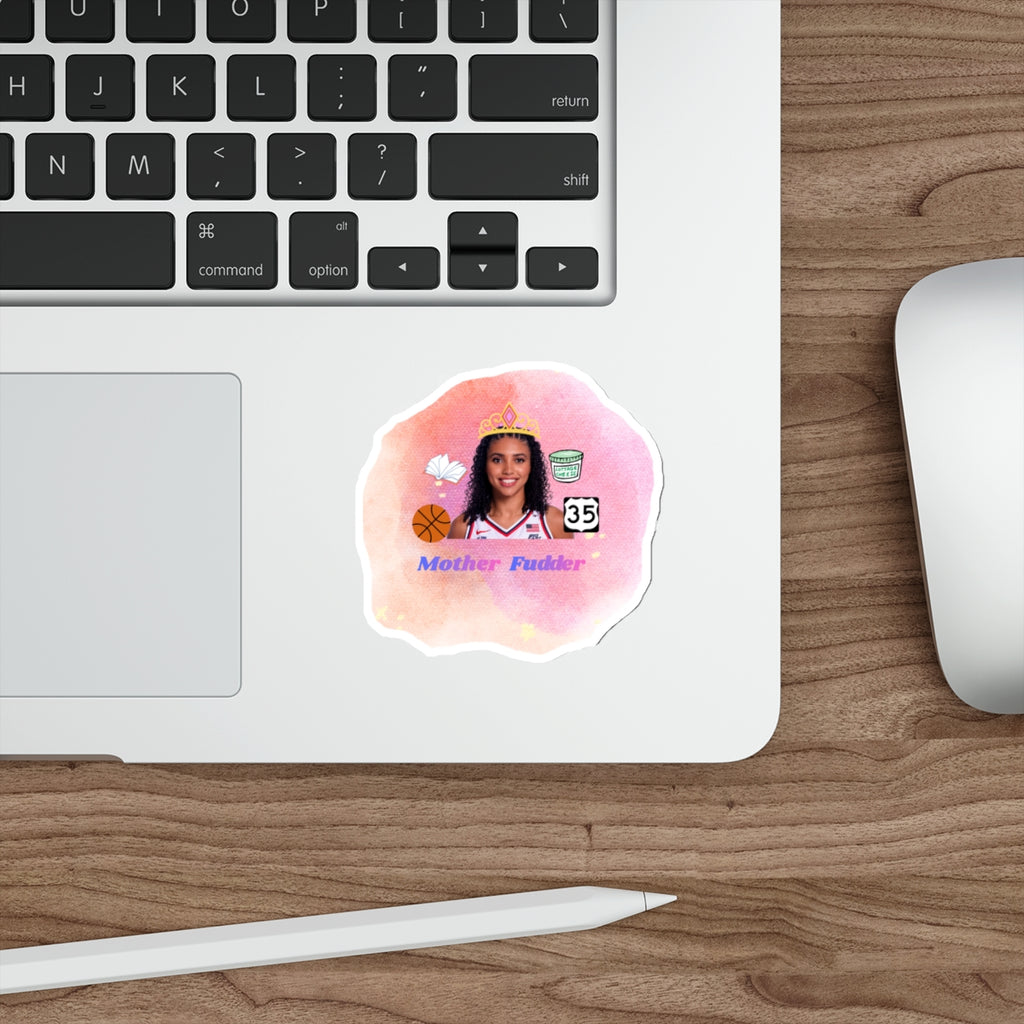 Azzi Fudd - "Mother Fudder" Die-Cut Sticker