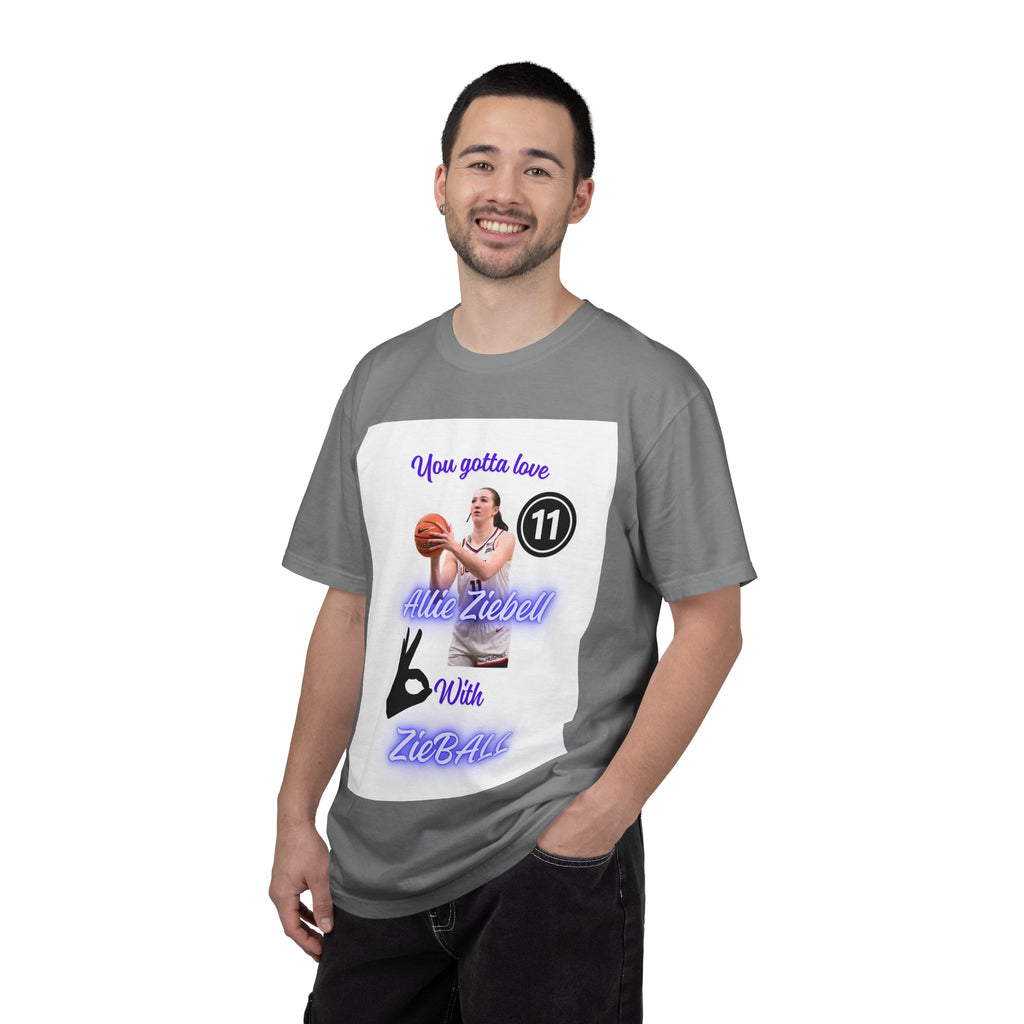 Allie Ziebell Basketball T-Shirt — "You Gotta Love Allie Ziebell" Fan Tee