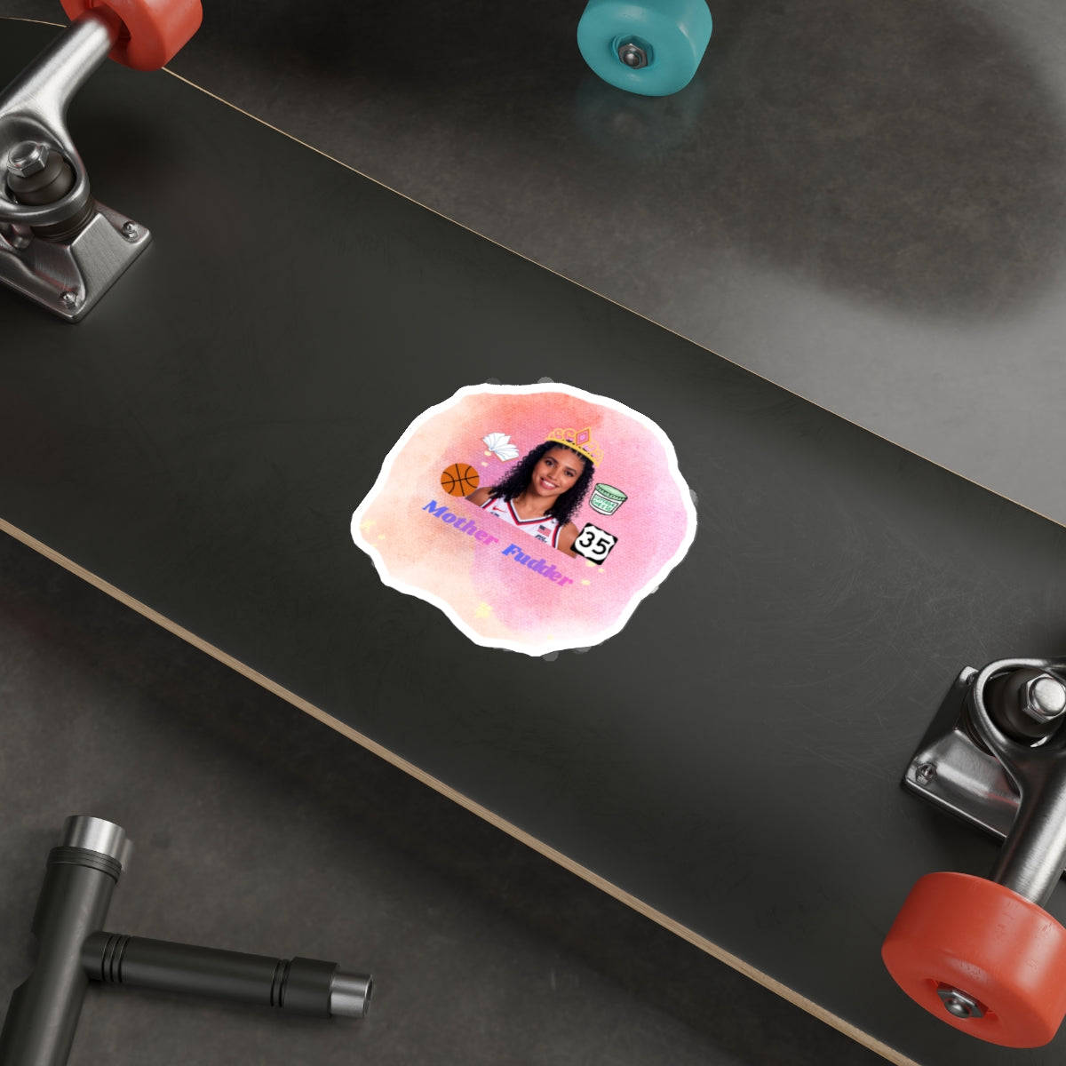 Azzi Fudd - "Mother Fudder" Die-Cut Sticker
