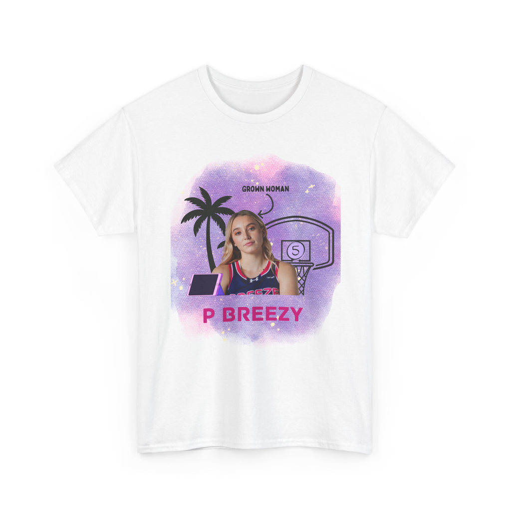 Paige Bueckers – "P Breezy" Graphic T-Shirt