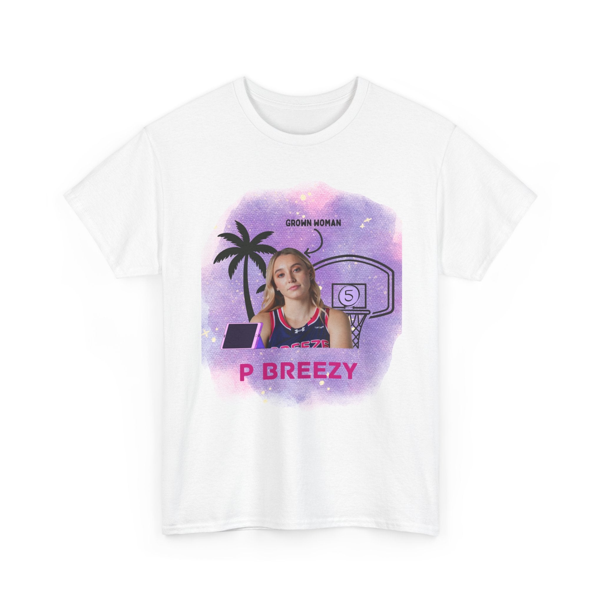 Paige Bueckers – "P Breezy" Graphic T-Shirt