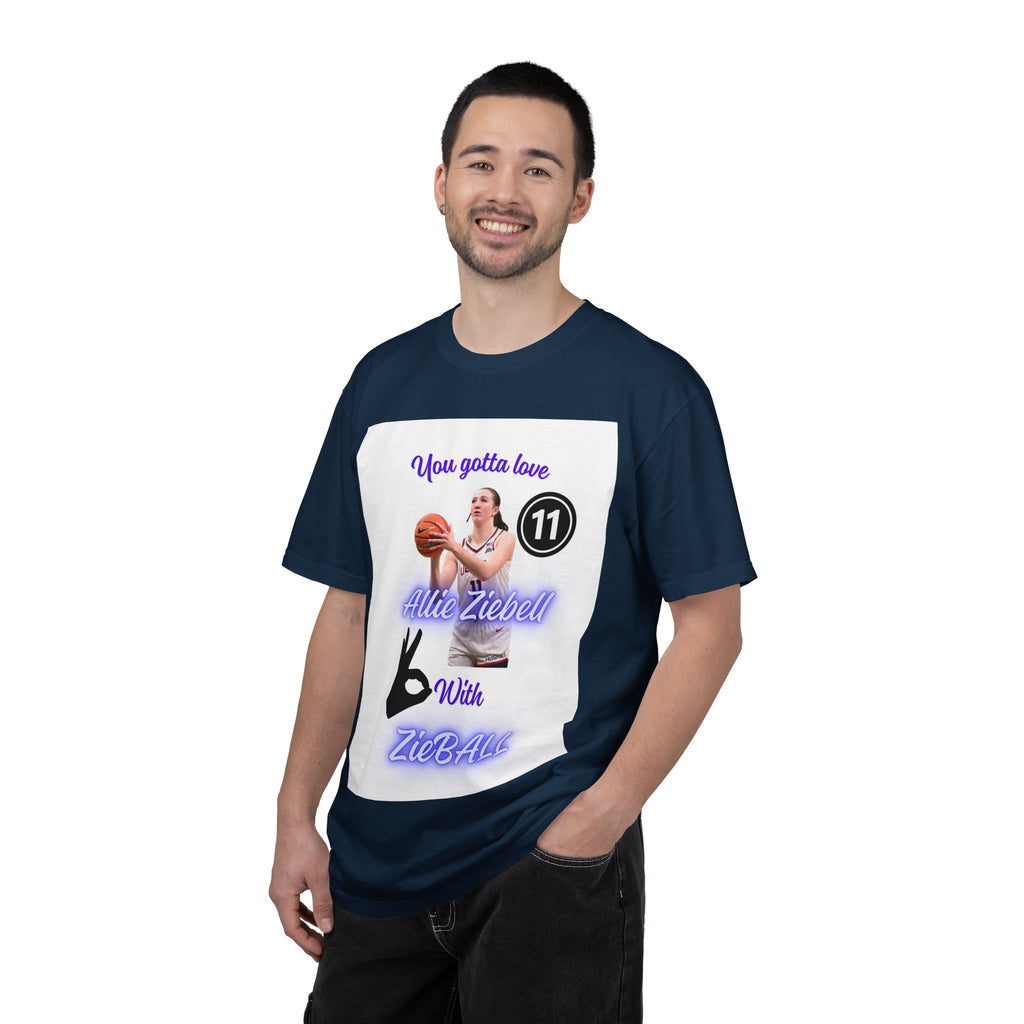 Allie Ziebell Basketball T-Shirt — "You Gotta Love Allie Ziebell" Fan Tee