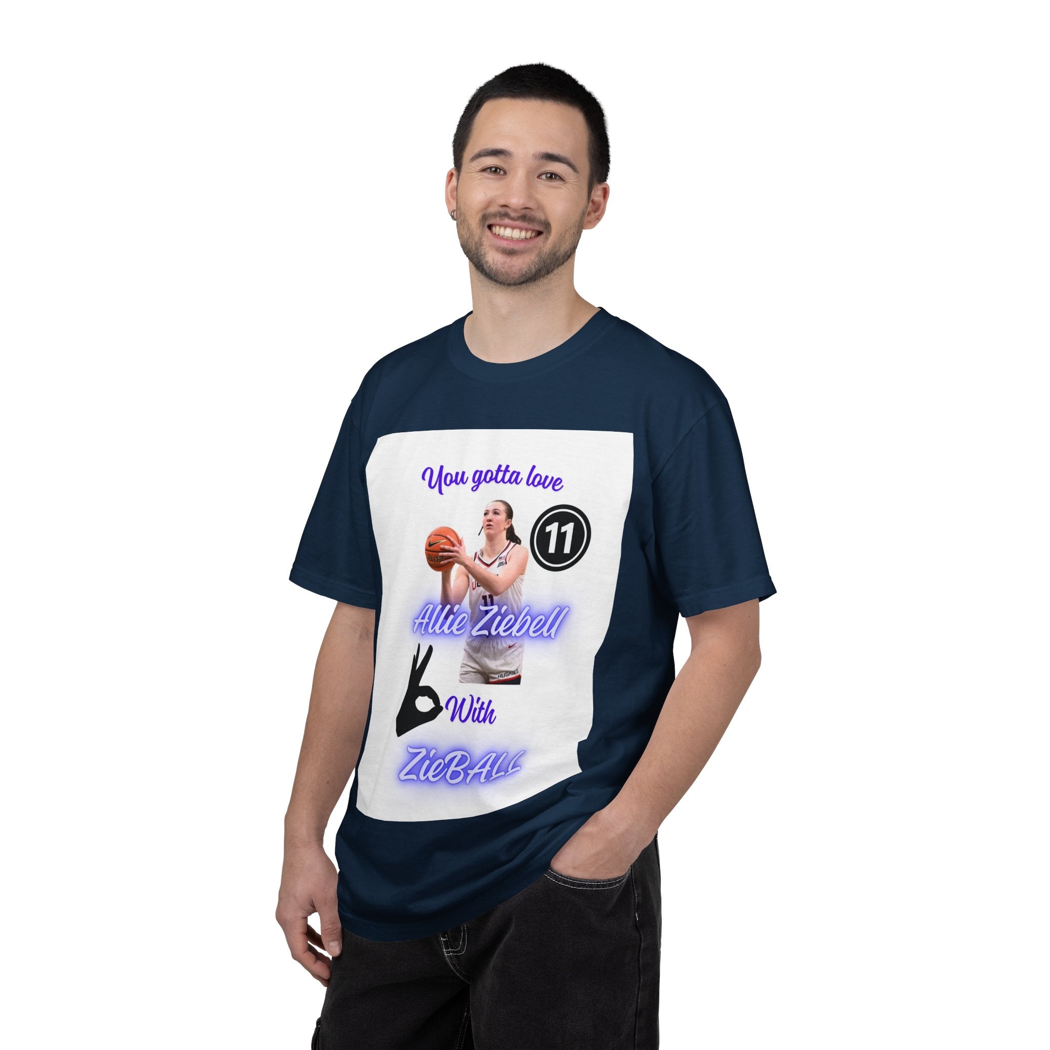 Allie Ziebell Basketball T-Shirt — "You Gotta Love Allie Ziebell" Fan Tee