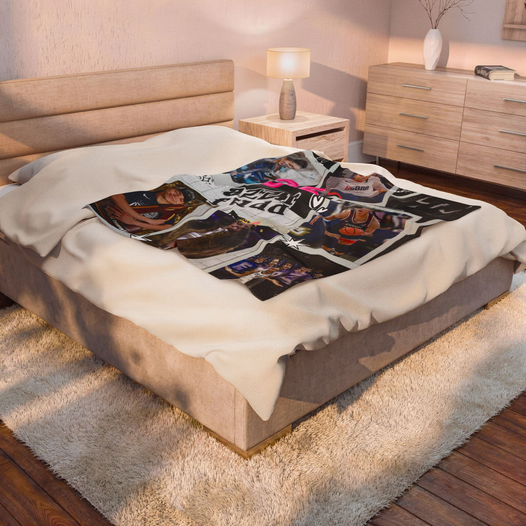 Azzi Fudd- Photo Collage Velveteen Plush Blanket