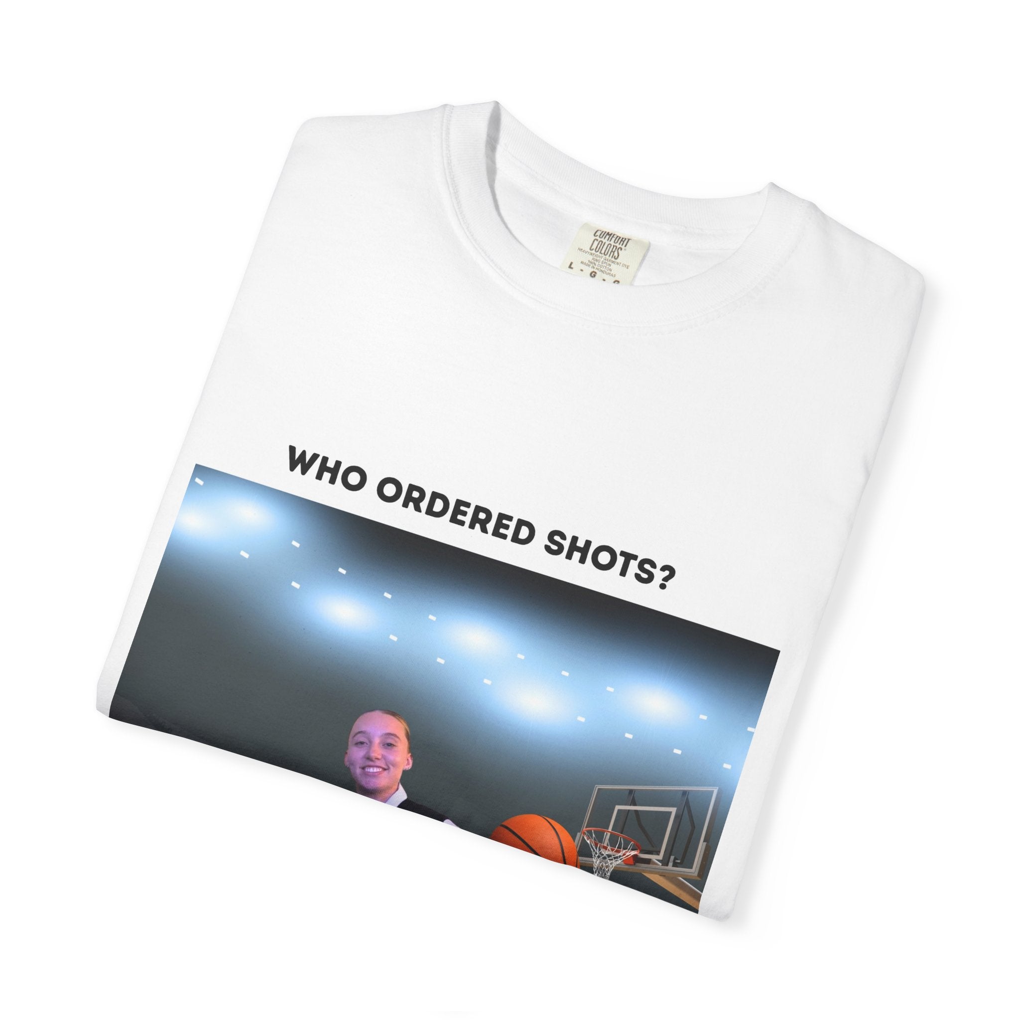 Paige Bueckers - “Who Ordered Shots?" T-Shirt